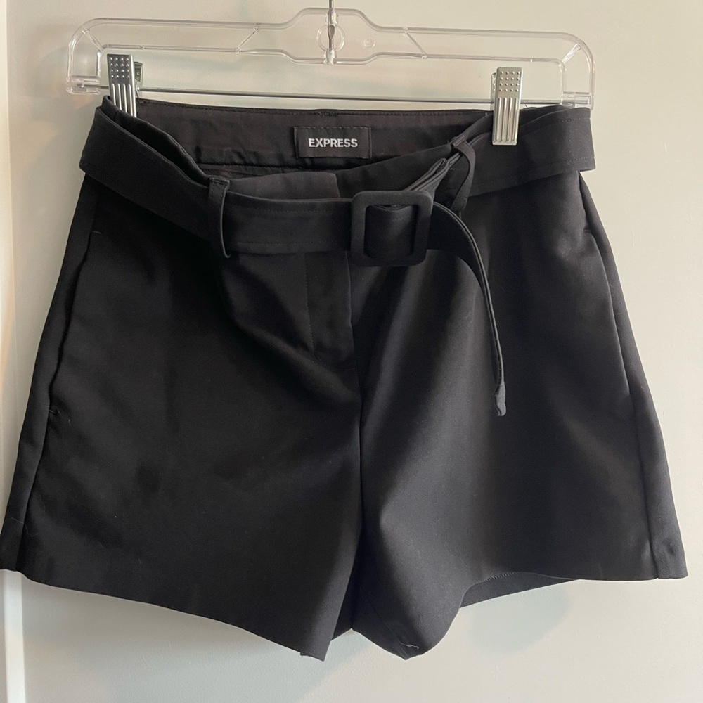 Express Women's High Waist Black Shorts